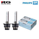 RG レーシングギア SR 純正HID交換キセノンバルブ ヘッドライト ロービーム用 D2S 4300K 2個 ステラ RN1 RN2 H18.6〜H23.4 カスタム 純正HB3/D2S(2)