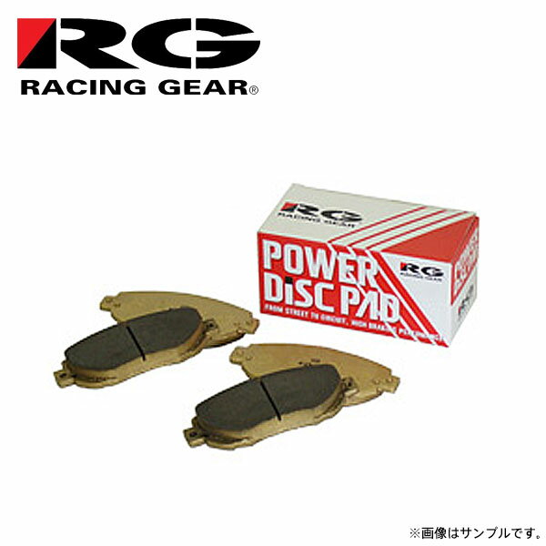 RG レーシングギア パワーディスクブレーキパッド 100R リア用 カペラワゴン GWFW 98.07〜99.10 ※送料無料(北海道は通常送料 沖縄・離島は要確認)