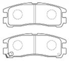 RG レーシングギア SR ブレーキパッド リア用 シグマ F11A H2.9〜H4.9