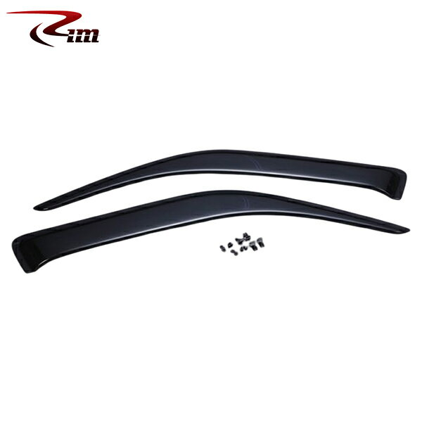 Rim リムコーポレーション フロントスリムバイザー ライトスモーク 1set ハイエース 200系 2004年9月〜 2WD/4WD 標準/ワイドボディ ※沖縄・離島は要確認