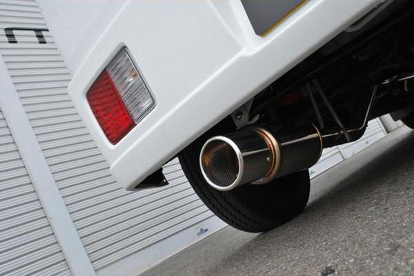 Rossomodello ロッソモデロ マフラー GT-8 エブリイバン EBD-DA64V H17.9～H22.3 K6A ターボ FR ジョインターボ ローダウン 受注生産品 ※沖縄・離島は送料要確認