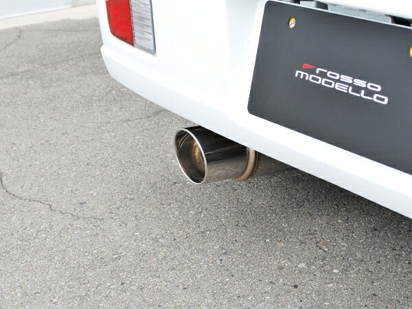 Rossomodello ロッソモデロ マフラー GT-X エブリイバン EBD-DA64V H17.9～H22.3 K6A ターボ FR ジョインターボ ローダウン 受注生産品 ※沖縄・離島は送料要確認