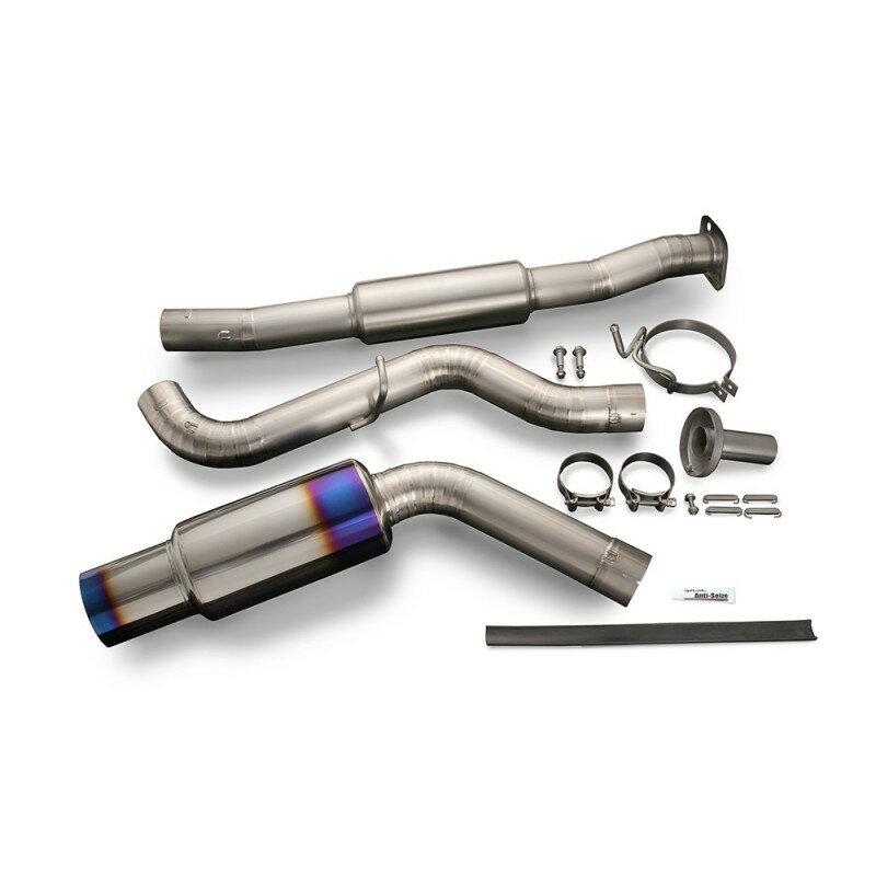 RSE リアルスピードエンジニアリング フルチタンマフラー タイプR (シングル) WRX VA EJ25 USDM