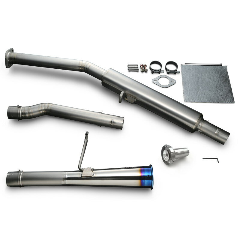 RSE リアルスピードエンジニアリング フルチタンマフラー タイプR (シングル) スプリンタートレノ AE86 4A-G 4V