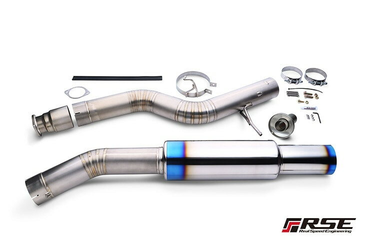RSE リアルスピードエンジニアリング フルチタンマフラー スープラ JZA80 2JZ-GTE