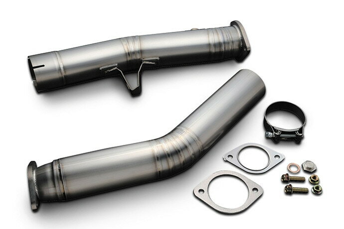 RSE リアルスピードエンジニアリング フルチタン触媒ストレートパイプ タイプ80 BRZ ZC6 FA20 6MT