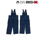 RSR ワークオーバーオール ネイビー Lサイズ GD042L
