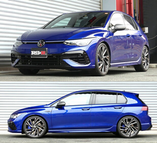 RSR Ti2000 ダウンサス フロントのみ フォルクスワーゲン ゴルフR CDDNFF R4.10～ 4WD TSI 4モーション