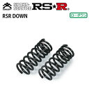 RSR ダウンサス フロントのみ XVハイブリッド GPE H25/6〜 4WD 2.0i-L