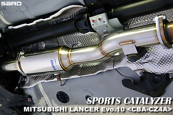 車メーカーMITSUBISHIミツビシ車種LANCER Evolution Xランサーエボリューション 10型式CBA-CZ4A年式H19.10〜H20.9 (2007/10〜2008/09)エンジン4B11シフト5MT品番89055品名スポーツキャタライザーパイプ径(IN)φ76パイプ径(OUT)φ76納期についてこちらの商品はお取り寄せになります。メーカー在庫があれば1〜2週間営業日、欠品時は数ヶ月〜お時間がかかります。お急ぎの場合は必ずご注文前に在庫確認をお願いいたします。納期が遅い等によるキャンセルは一切お受けできません。配送について※個人宅への配送は可能。※他の商品との同梱発送不可。※こちらの商品の沖縄・離島への送料はお問い合わせください。　自動計算される送料ではございません。注意事項※お客様の見落としや確認ミスでのキャンセル・交換・返品は一切お受けできません。※商品画像はサンプルです。実際の商品と異なる場合がございます。※商品情報は随時更新しておりますが、告知なくメーカー側にて更新される場合がございますので、必ずご注文前にメーカーホームページにて最新の情報をご確認頂ますようお願い致します。SARD サード