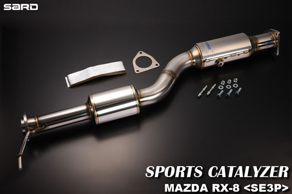 SARD サード スポーツキャタライザー RX-8 ABA-SE3P H16.9〜H20.3 13B-MSP 6MT 個人宅発送可