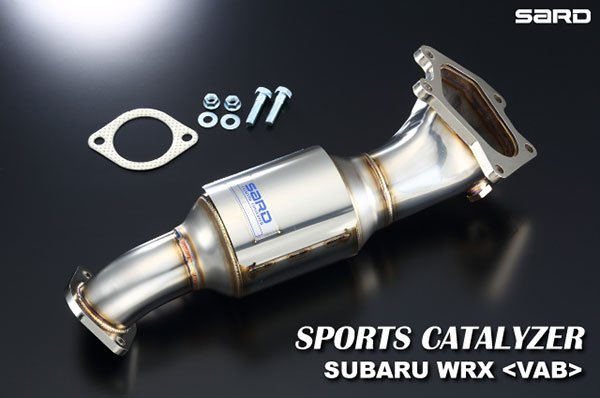 SARD サード スポーツキャタライザー WRX STI CBA-VAB H26.8〜 EJ20 ターボ 6MT 個人宅発送可