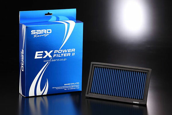 SARD サード EXパワーフィルター2 EX2-T04 カローラフィールダー NZE144G H18.10〜H24.4 1NZ-FE 個人宅発送可