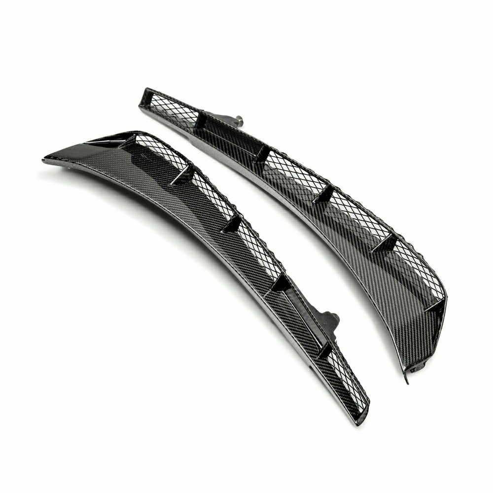 SEIBON セイボン カーボンフロントフェンダーダクト 光沢仕上げ シビック FK8 H29.9～R3.6 タイプR 日本仕様車 ※北海道・沖縄・離島は送料都度見積 ※個人宅配送不可