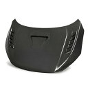 SEIBON セイボン カーボンボンネット TSIIスタイル 光沢仕上げ ホンダ シビック FK8 2017〜2021 タイプR リミテッドエディション/タイプ...