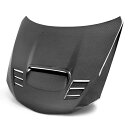 SEIBON セイボン カーボンボンネット CWIIスタイル 光沢仕上げ スバル インプレッサ GR GV 2008〜2011 2.5GT ハッチバック他 海外...