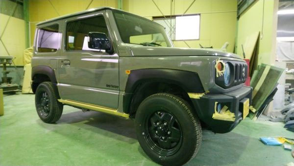 SilkRoad シルクロード フェンダーエクステンション 上側/下側(8pc)セット ジムニー JB64W ※北海道は送..