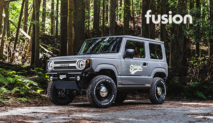 Spiegel シュピーゲル FUSION フロントフェイスグリル 未塗装 ジムニーシエラ JB74W