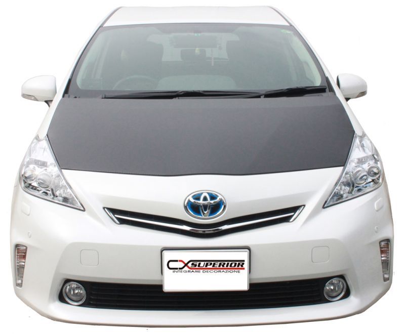 CX SUPERIOR スーペリア カーボンルック ボンネットマスク プリウスα 40系 前期 送料(税別):本州・北海道は1500円 沖縄・離島は着払い