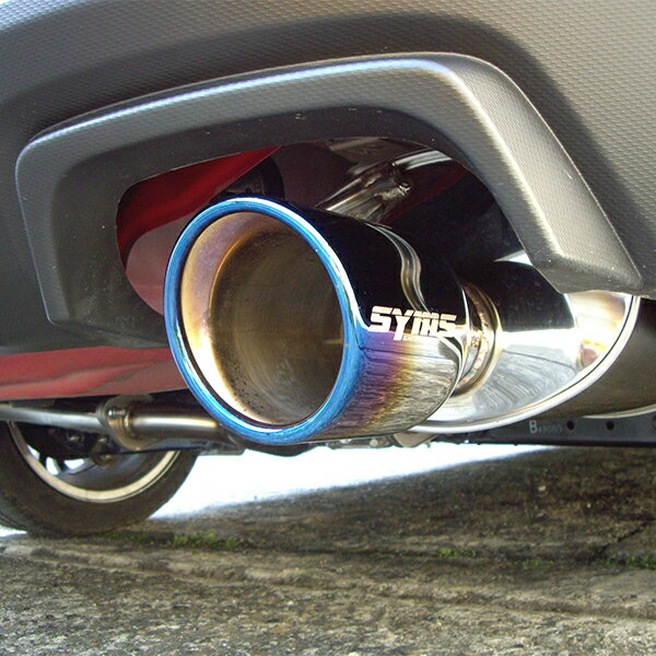 SYMS シムスレーシング EXチャンバー＆マフラーセット インプレッサ CBA-GVB WRX STI / WRX STI ts / WRX STI ts type RA / WRX STI spec C 個人宅配送不可 沖縄・離島は要確認