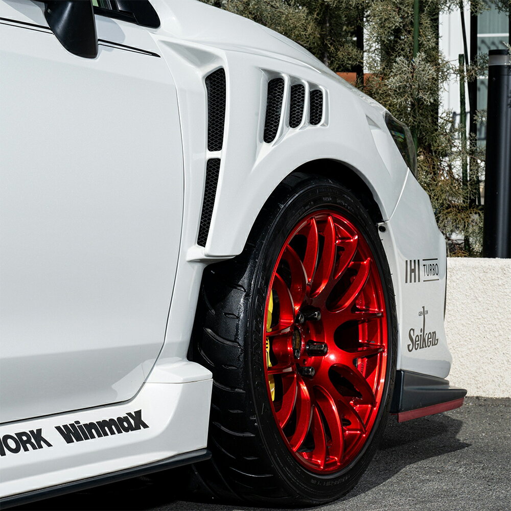 SYMS シムスレーシング フロントフェンダー WRX STI VAB 個人宅配送不可 沖縄・離島は要確認