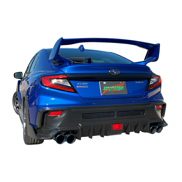 SYMS シムスレーシング リヤバンパー FRP 未塗装 WRX S4 VBH 個人宅配送不可 沖縄・離島は要確認