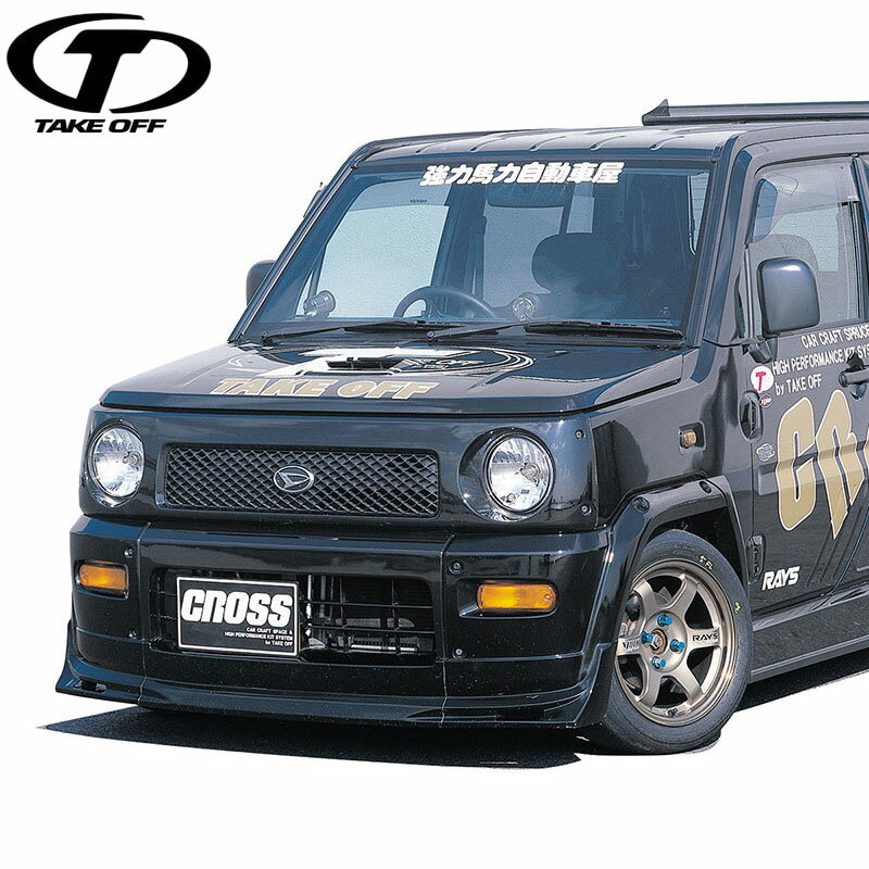 TAKE OFF �ƥ������� CROSS �ե���ȥ�åץ��ݥ��顼 FRP �ͥ����å� L750S L760S �Ŀ��������Բ� ���졦Υ����׳�ǧ