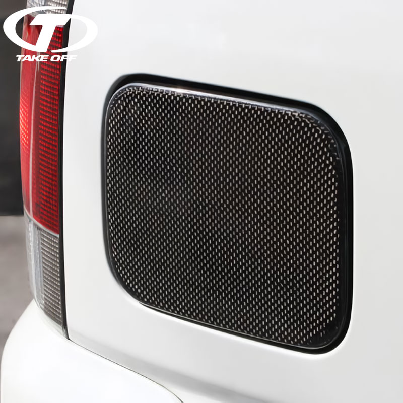 TAKE OFF テイクオフ フューエルリッドカバー(カーボン) プレオ RA1 RA2 個人宅配送不可