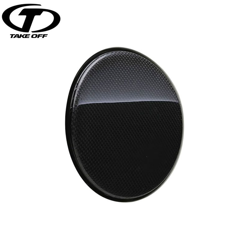 TAKE OFF テイクオフ フューエルリッドカバー(カーボン) ヴィヴィオ KK3 KK4 個人宅配送不可