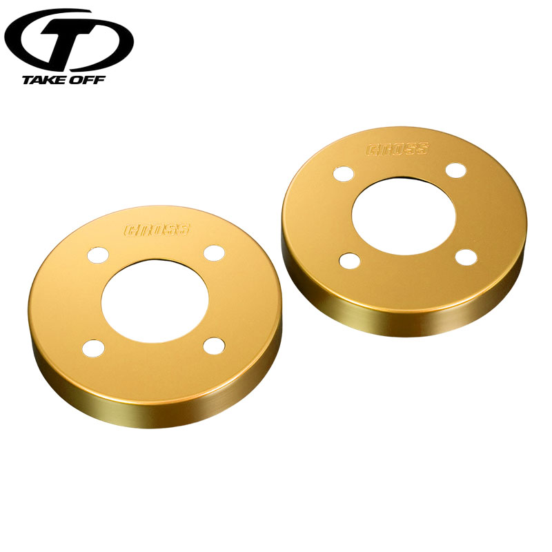 TAKE OFF テイクオフ ローターカバー フロント ゴールド N-ONE JG1 JG2 ターボ車のみ