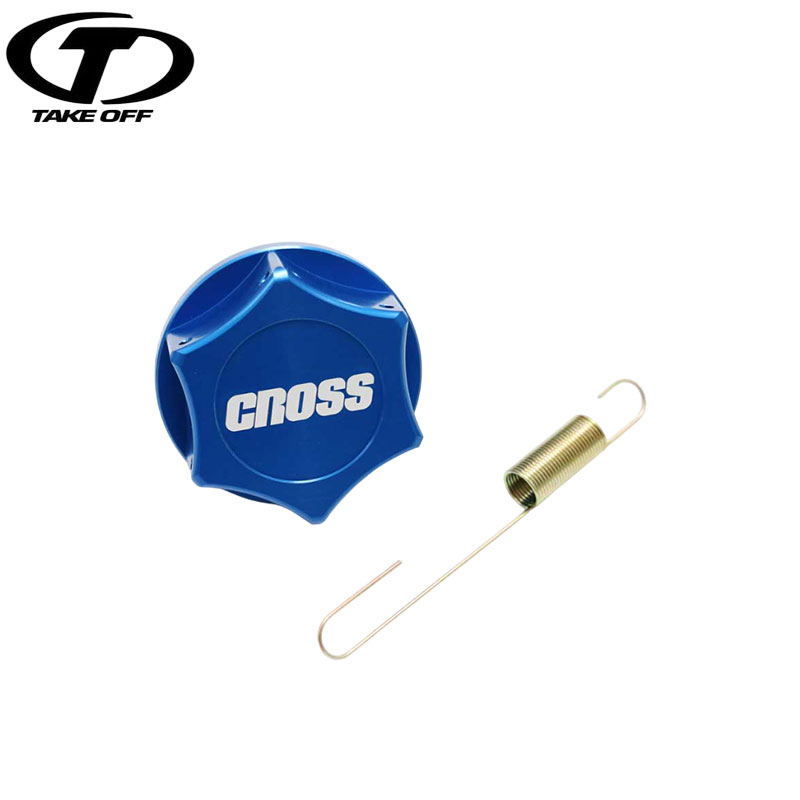 TAKE OFF テイクオフ オイルフィラーキャップ ダイハツ M30xP3.0 ブルー