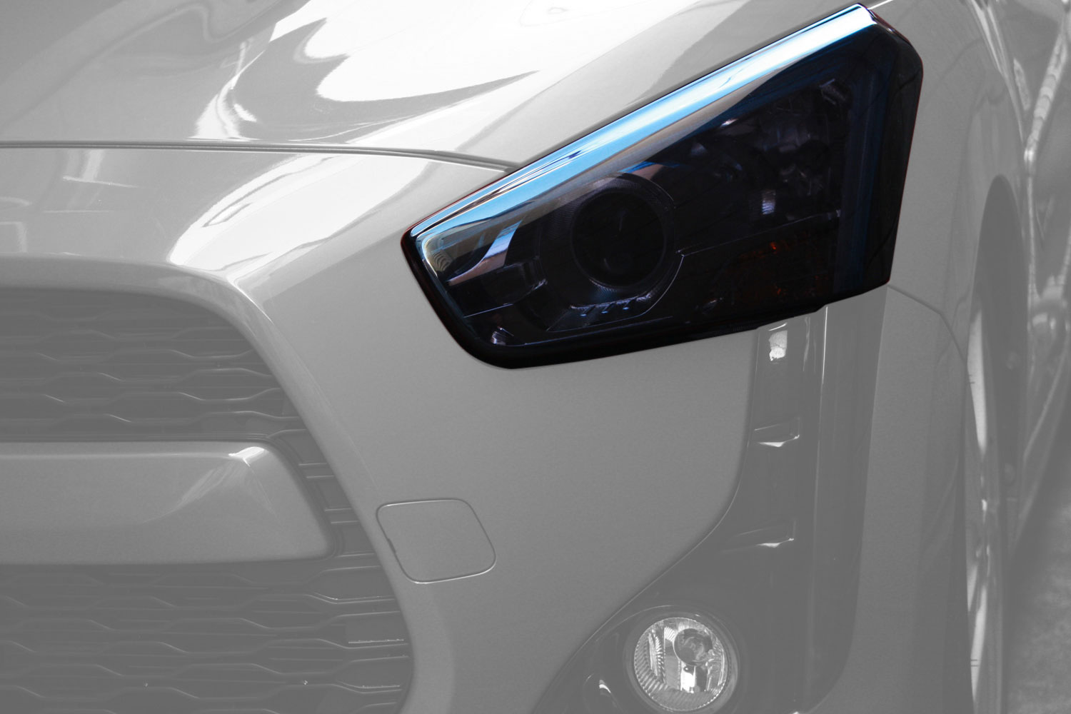 TAKE OFF テイクオフ ヘッドライトカバー 左右1set ダークスモーク コペン LA400K Robe/X-PLAY/GR SPORT