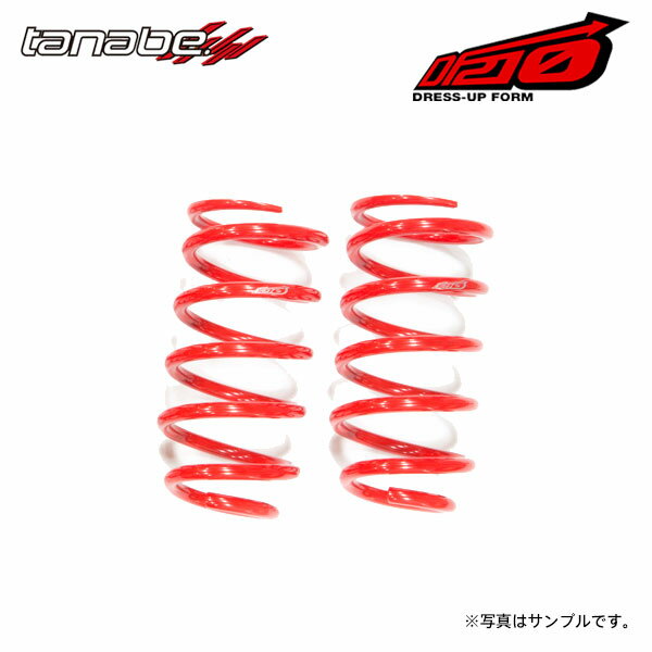 tanabe タナベ サステック DF210 ダウンサス リアのみ ストリーム RN6 H18.7～H26.5 R18A NA FF