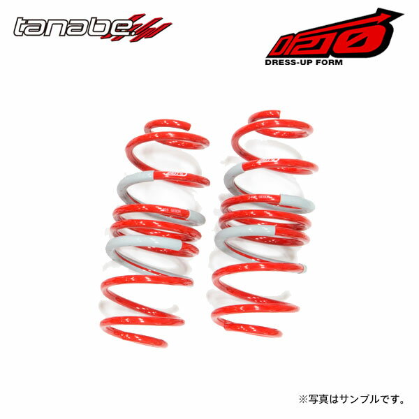 tanabe タナベ サステック DF210 ダウンサス リアのみ フィット GE6 H19.10～H22.10 L13A NA FF