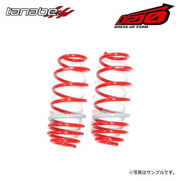 tanabe タナベ サステック DF210 ダウンサス リアのみ ヴィッツ KSP90 H17.2～H22.12 1KR-FE NA FF