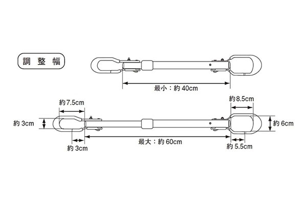 Terzo テルッツォ バイクビーム EC16シリーズ用 EC-BB3