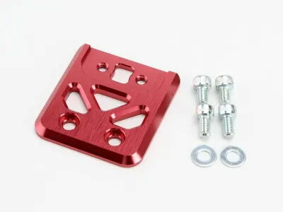 X-Fang ブレーキフルードタンクマウントブラケット レッド デリカD:5 CV1W CV2W CV4W CV5W H19.1～R1.10 前期