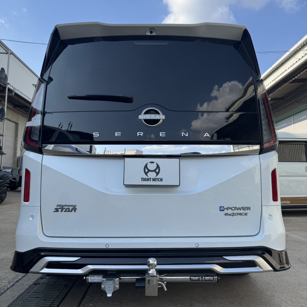 タイトジャパン ヒッチメンバー ステンレスタイプII セレナ 6AA-SFNC28 A-WINエアロ