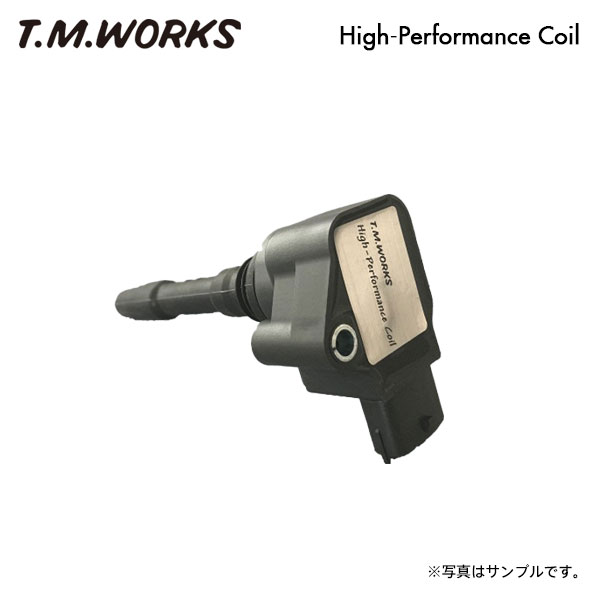 T.M.WORKS ハイパフォーマンスコイル 1台分 4本セット ランチア ムーザ H22.11〜 1.4 LPG 57kw
