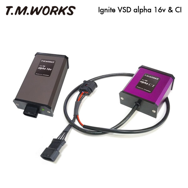 T.M.WORKS イグナイトVSD アルファ16V＆CI セット エスクード TD94W H27A H18.6〜H20.6
