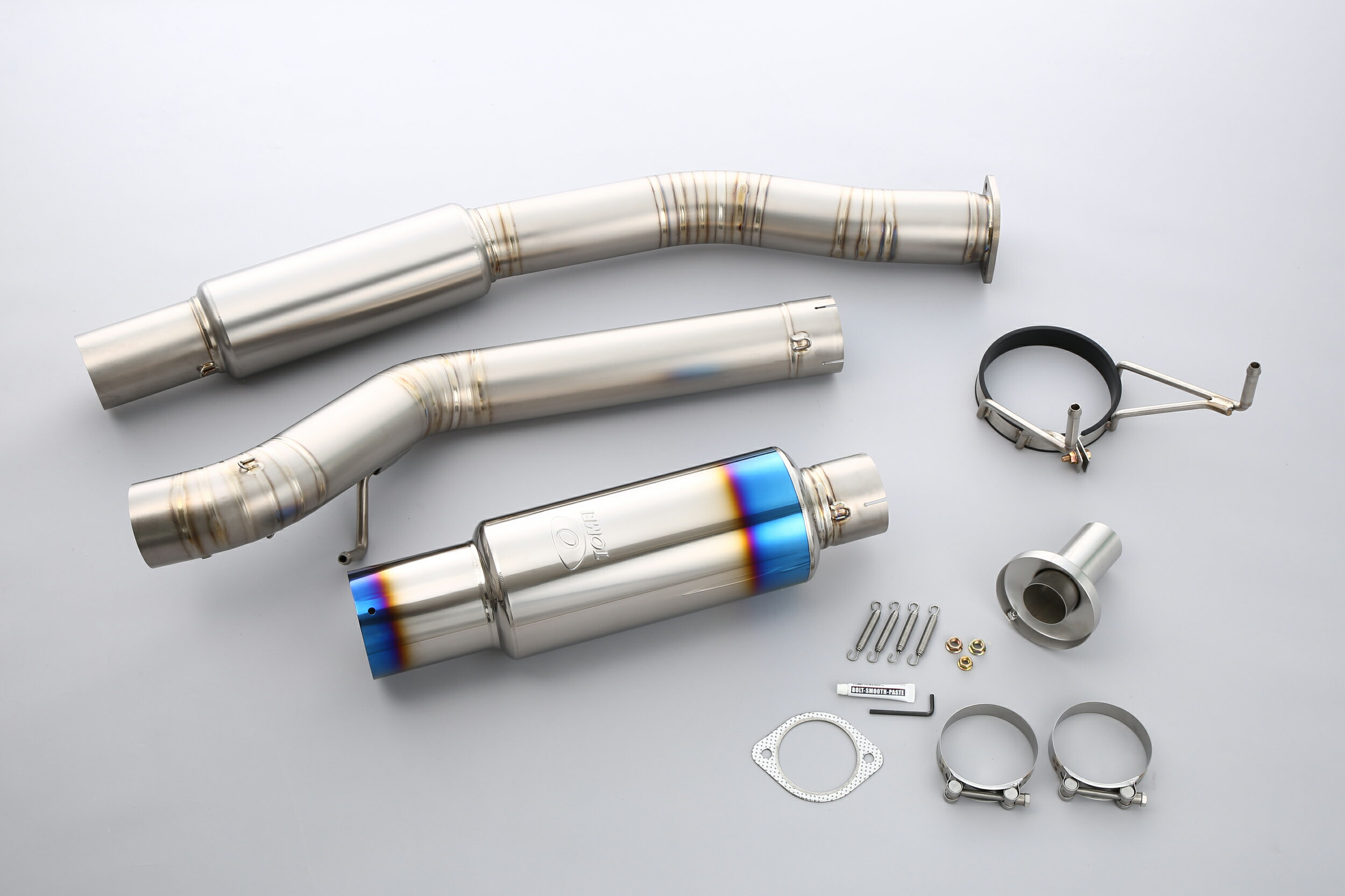 東名パワード Tiレーシング チタニウムマフラー スカイラインGT-R BNR32 RB26DETT