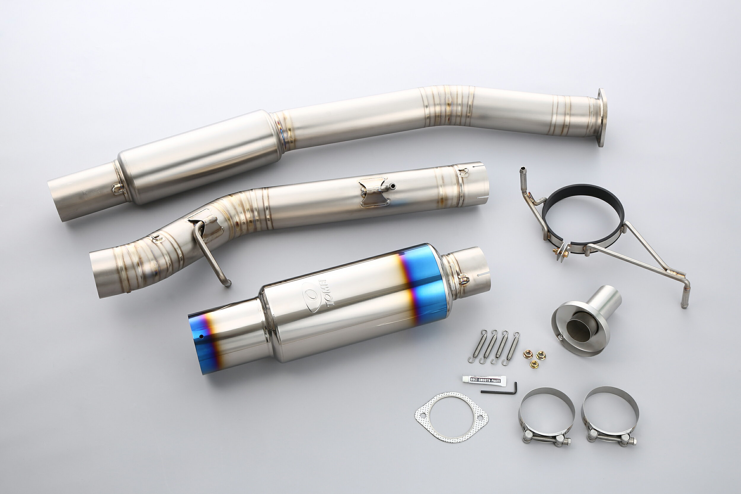 東名パワード Tiレーシング チタニウムマフラー スカイラインGT-R BCNR33 RB26DETT