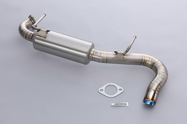 東名パワード EXTRACK Ti チタニウムマフラー ジムニーシエラ JB74W K15B