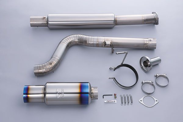 東名パワード Tiレーシング チタニウムマフラー 86 ハチロク ZN6 FA20...