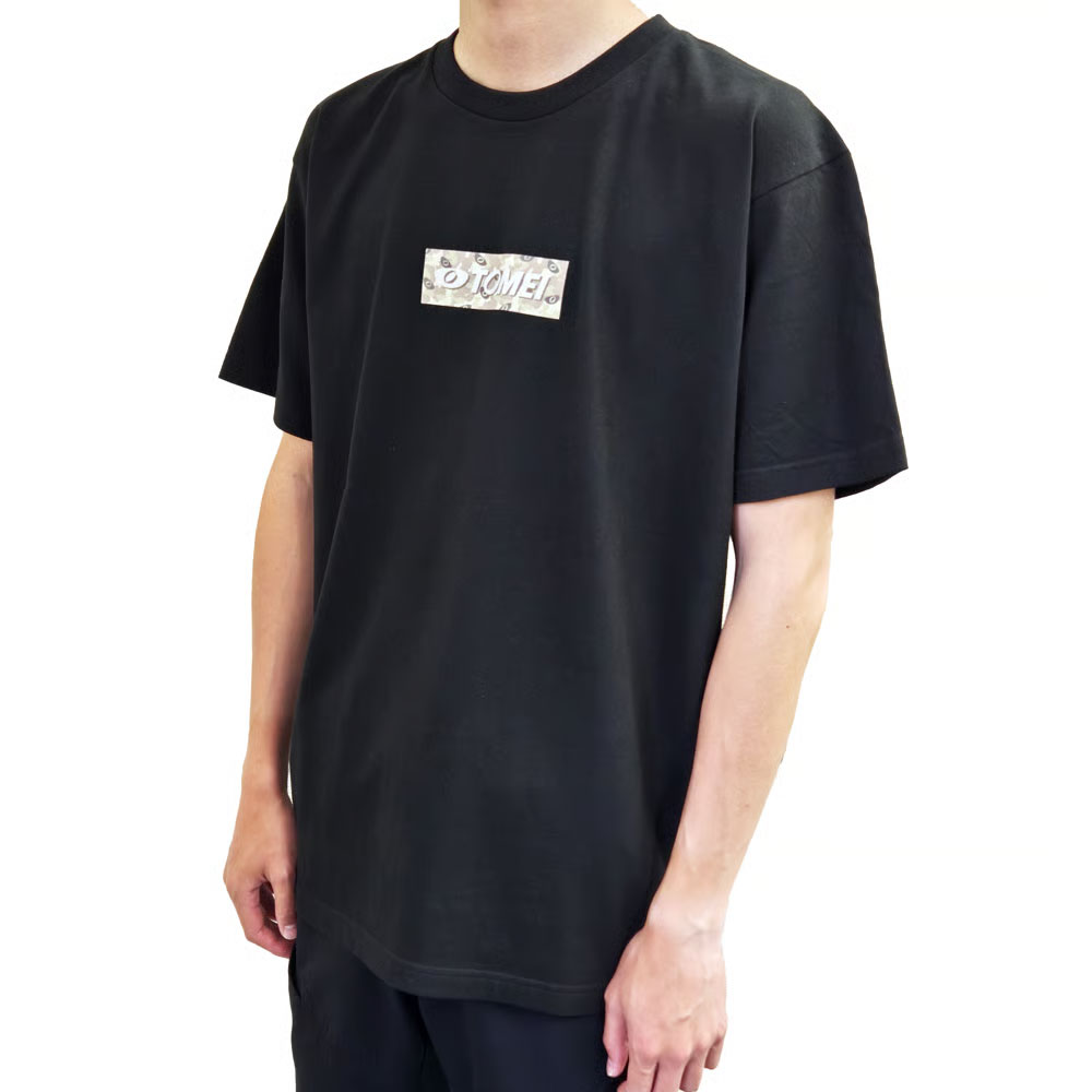 東名パワード Tシャツ (ボックスロゴ) ブラック 3XLサイズ
