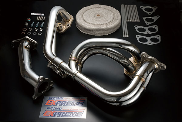 車メーカーSUBARUスバル車種FORESTERフォレスター型式SH5エンジンEJ205品番193105品名EXPREME EXHAUST MANIFOLD Equal-Length for Single Scrollエクスプリーム 等長エキゾーストマニホールド材質SUS304フランジ厚8.0mm集合方式4-2-1パイプ径メイン：Φ42.7出口パイプ厚2.5mm重量（全体）8.85kg(ノーマル13.9kg)キット内容エキゾーストマニホールド本体タービンサポートパイプバンテージ50mm×15M締付バンドガスケットブラインドボルトステッカー2枚取扱説明書備考※シングルスクロールタービン搭載車用※GC8/GD-ABおよびSG5への取り付けは、オイルパンやオイルストレーナーなどの交換が必要です。納期についてメーカー在庫があれば3〜4営業日、欠品時は1ヶ月〜お時間がかかります。お急ぎの場合はご注文前に必ず在庫確認をお願い致します。※納期が遅い等によるキャンセルは一切お受けできません。注意事項※ こちらの商品はメーカー直送になります。※ お客様の見落としや確認ミスでのキャンセル・交換・返品は一切お受けできません。※ 商品画像は代表車種の物です。車種毎に形状は異なります。※ 適合情報は随時更新しておりますが、告知なくメーカー側にて更新される場合がございますので、必ずご注文前にメーカーホームページにて最新の適合表をご確認頂ますようお願い致します。TOMEI POWERED EXHAUST SYSTEM エキゾースト関連