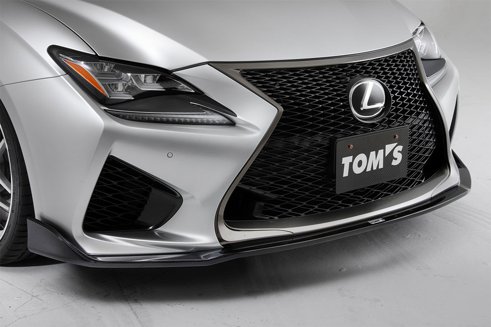 TOM'S フロントディフューザー 素地 RC-F USC10 2014/9〜2019/4 個人宅配送不可 沖縄・離島は送料着払い