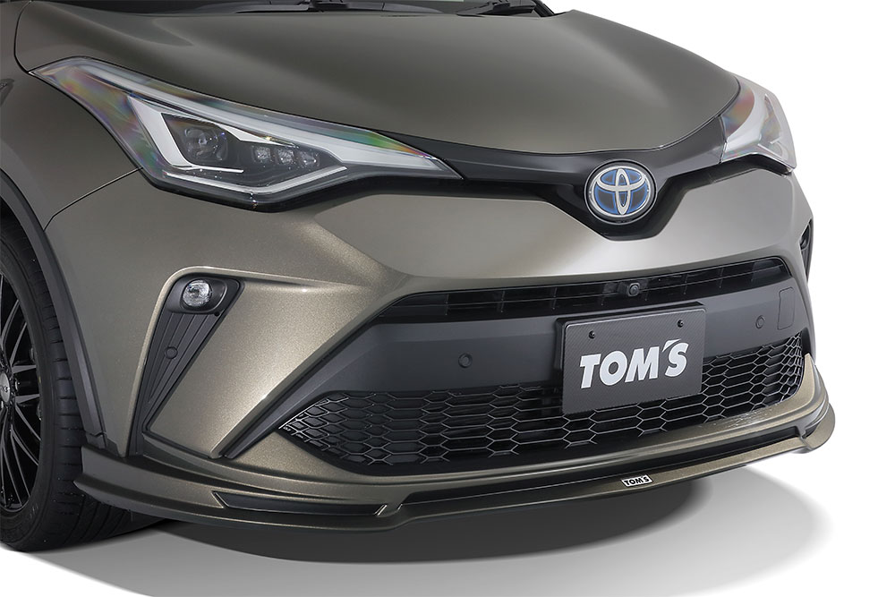 TOM'S フロントスポイラー 未塗装[FRP素地] C-HR NGX10 NGX50 ZYX11 R1.11〜 後期 個人宅配送不可 沖縄..