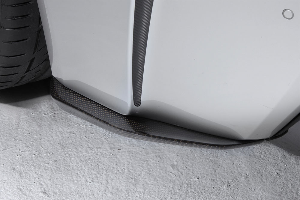 TOM'S リヤバンパーサイドディフューザー ヒートブルーコントラストレイヤリング（8X1） RC-F USC10 20..