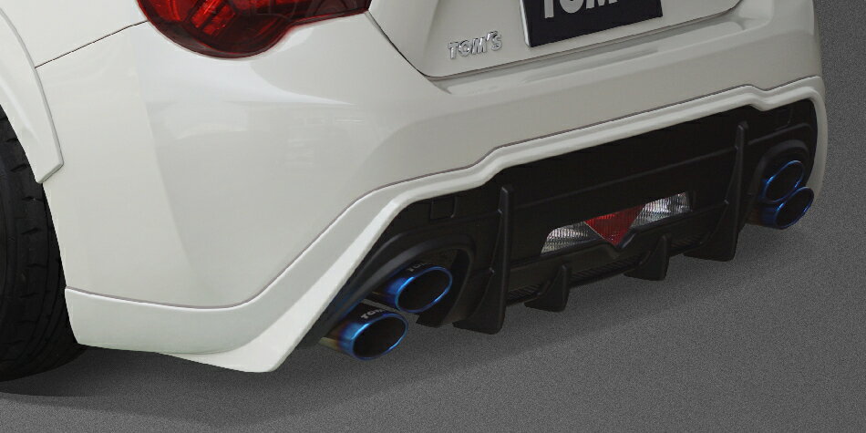 TOM'S リヤアンダースポイラー”Sport” クリスタルブラックシリカ[D4S] 86 ZN6 H28.8〜R3.10 後期 個人..